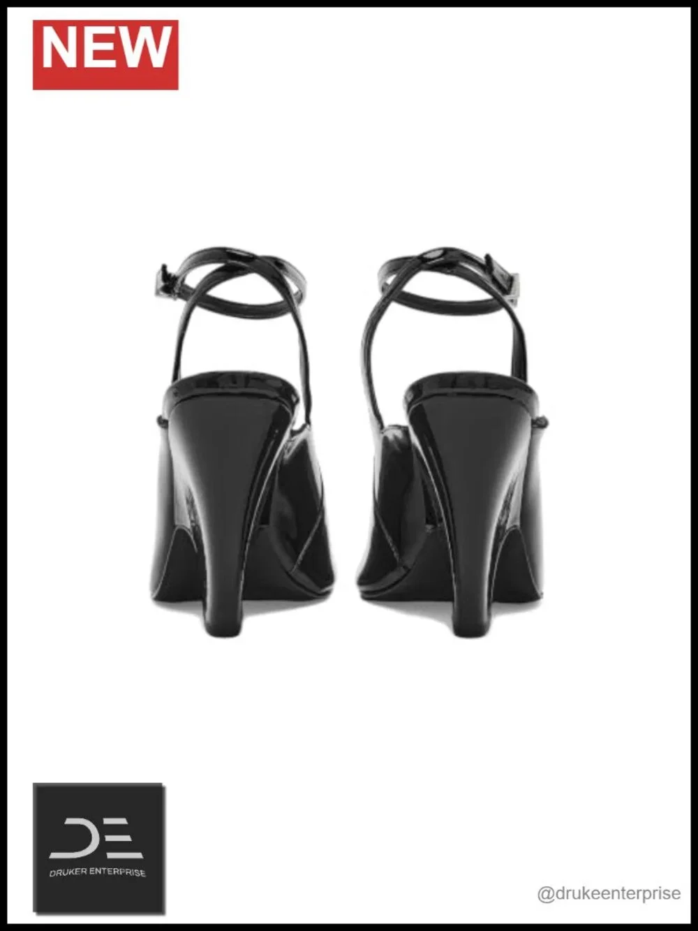 Leather Block Heel Peep Toe Pumps Women's Dress Shoes Architectural Heel